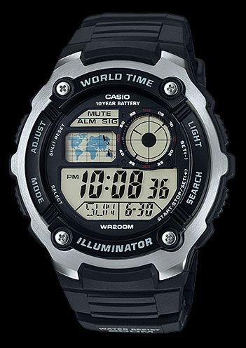 Casio MATHIS SI - AE-2100W-1AVEF - 20BAR+ PUDEŁKO na Arena.pl