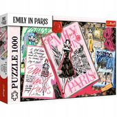 TREFL 10966 Puzzle 1000 Emily w Paryżu Magazyn Mody