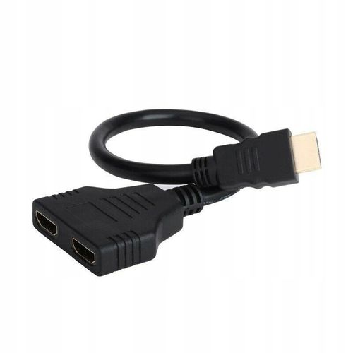 Rozdzielacz HDMI x2 - HDMI 24,5 cm na Arena.pl