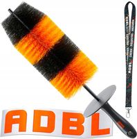 ADBL Wheel Sword - Duża Wygodna Bezpieczna Szczotka do Czyszczenie Felg Kół
