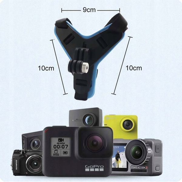 Mocowanie do kasku uchwyt na kask do kamer GoPro 12 11 10 9 8 7 6 5 MAX DJI zdjęcie 12