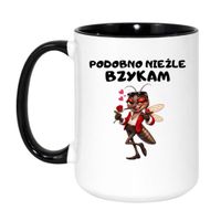 Duży Biało-Czarny 450 ml