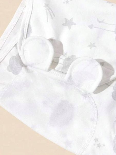 Otulacz dla niemowląt kokon becik śpiworek +CZAPKA zdjęcie 5