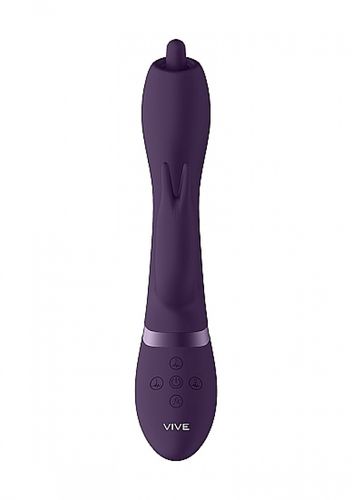 Wibrator Nilo   Pinpoint Rotating G spot Rabbit   Purple na Arena.pl