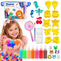 MAGIC WATER AQUA GEL masa wodna żelowe figurki 3D 12 wzorów foremki Y521