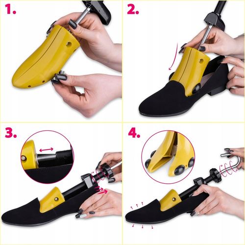 Prawidła do rozciągania butów obuwia regulowane wkładki kopyto 38/40 na Arena.pl