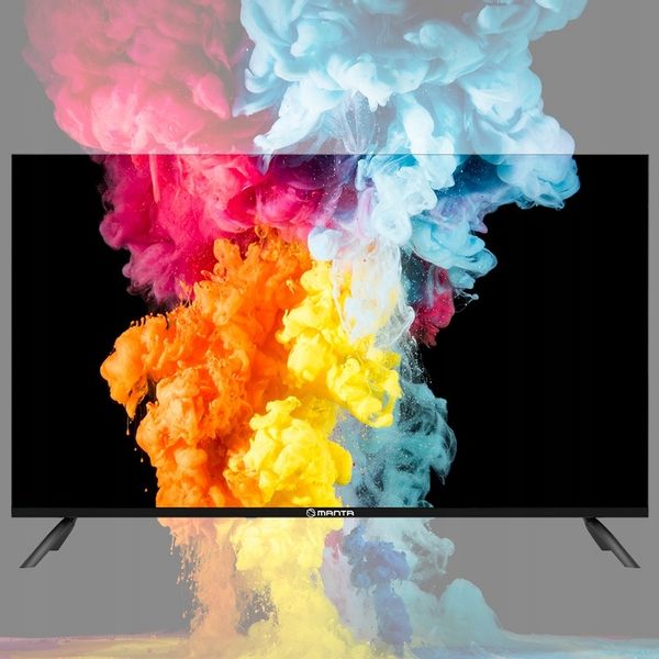 Smart TV Telewizor 40 cali Android HD LED dekoder DVBT2 WIFI +Uchwyt Manta zdjęcie 3