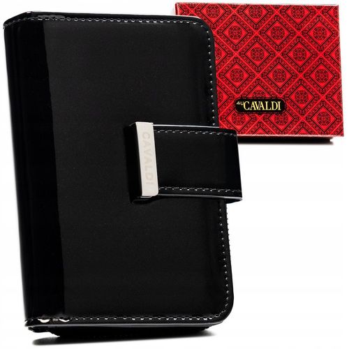 portfel damski na zamek i zatrzask - 4u cavaldi na Arena.pl