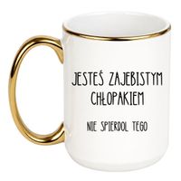 Duży Biało-Złoty 450 ml