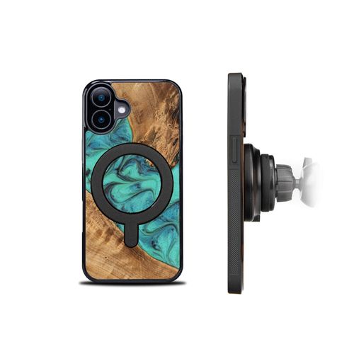 etui bewood unique do iphone 16 - turquoise z magsafe na Arena.pl
