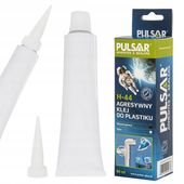 KLEJ DO TWARDYCH PLASTIKÓW PULSAR H-44 BEZBARWNY WODOODPORNY PCV AGD 80 ml