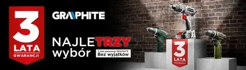 GRAPHITE TRYMER NOŻYCE DO ŻYWOPŁOTU 3w1 E+ 58GE119 na Arena.pl