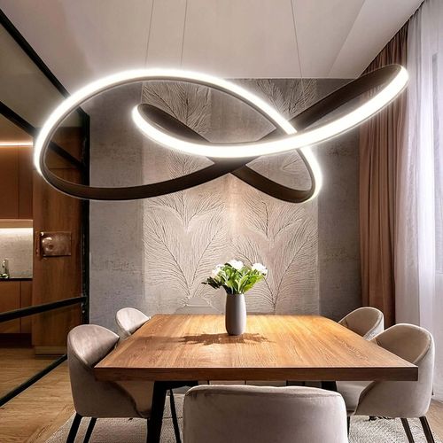 Lampa sufitowa LED wisząca żyrandol LED do salonu kuchni Nowoczesna na Arena.pl