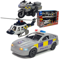 Zestaw Pojazdów Policja Światła Dźwięki