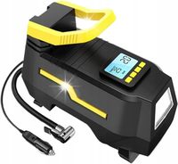 Kompresor Samochodowy 12V/230V 10,5 Bar Pompka Elektryczna LED (ZR89)