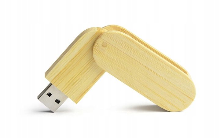 PENDRIVE USB 16GB bambusowy zdjęcie 2