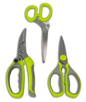 Nożyce kuchenne zestaw 3 sztuk nożyczki do drobiu ziół dziadek do orzechów