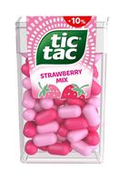 Tic tac Strawberry Mix drażetki o smaku truskawkowym 54 g