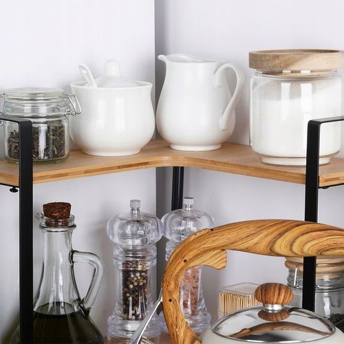 Zestaw CUKIERNICZKA MLECZNIK ŁYŻECZKA pojemnik na cukier mleko biała na Arena.pl