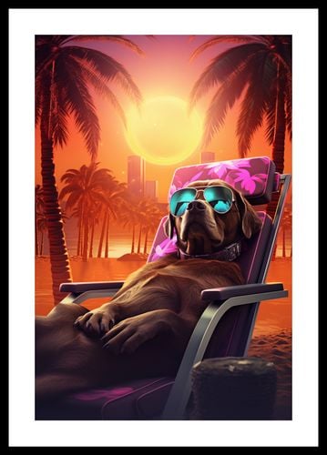 Plakat 30x45cm Lato w Stylu na Arena.pl