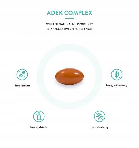 VISANTO ADEK COMPLEX witamina A D E K2 MK-7 WITAMINY 60k na Arena.pl