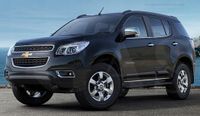 CHEVROLET TRAILBLAZER - Listwy CHROM na drzwi boczne dekoracyjne chromowane