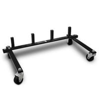 19204 Transportowy stojak do wózków manewrowych obrotowe kółka stabilny