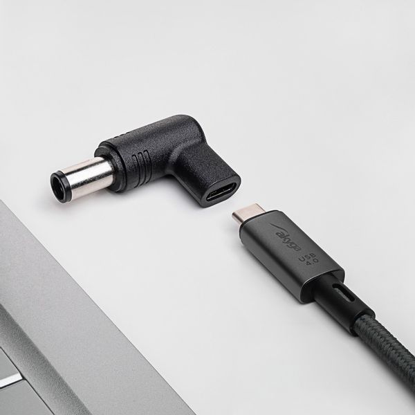 Przejściówka do laptopa USB-C / 7.4 x 5.0 mm + pin zdjęcie 2