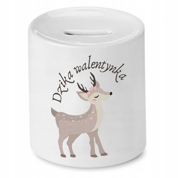 Skarbonka Prezent Walentynki Dzika Walentynka Z Nadrukiem Ze Zdjęciem zdjęcie 1