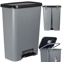 Kosz na śmieci plastik Curver 50l szary