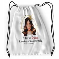 Plecak Dla Darii Sportowy Szkolny Worek Torba Z Nadrukiem Ze Zdjęciem