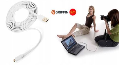 Oryg. kabel GRIFFIN do iphone apple lightning 3m na Arena.pl
