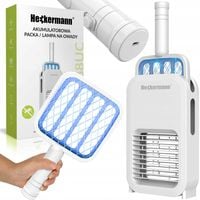 LAMPA OWADOBÓJCZA STACJA PACKA ŁAPKA MUCHY KOMARY 2w1