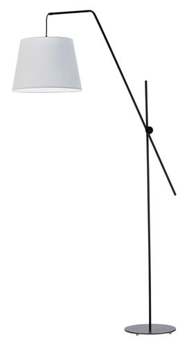 Czarna lampa stojąca na wysięgniku do czytania VIGO na Arena.pl