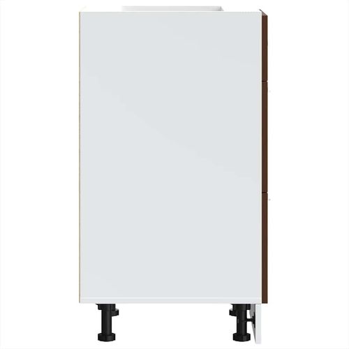 Szafka dolna Brązowy Dąb 40x46x81,5 cm Drewno klejone na Arena.pl