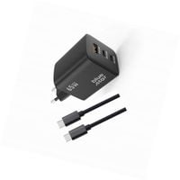 Szybka ładowarka GAN 65W z długim kablem 3 wejścia do Xiaomi POCO M3 Pro