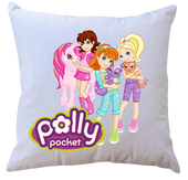 Poduszka z wkładem Polly Pocket