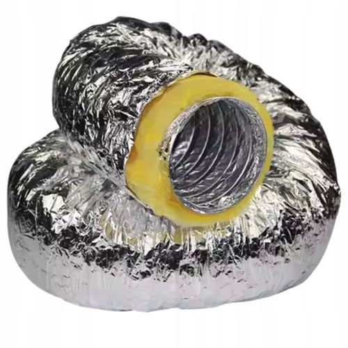 RURA IZOLOWANA PRZEWÓD 125MM 5M WENTYLACYJNY DO KOMINKA DGP 250°C na Arena.pl