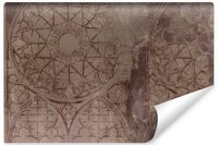 Fototapeta Gotycki WITRAŻ Vintage Abstrakcja Mural Beton 450cm x 300cm