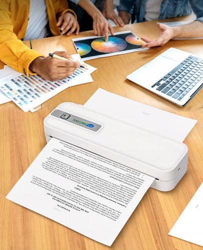 PRZENOŚNA TERMICZNA DRUKARKA A4 NETUM DO DOKUMENTÓW, ZDJĘĆ, ETYKIET, TATUAŻ na Arena.pl