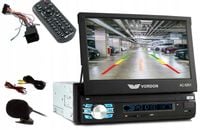 Radio Samochodowe 1Din Kent 7Cali + Kamera Cofania