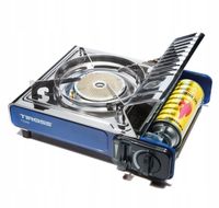 Kuchenka turystyczna Tiross TS-266 ceramiczny palnik srebrna 1650 W