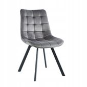 krzesło j265 velvet szare
