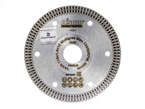 Tarcza diamentowa do gresu Distar Multigres 125mm na Arena.pl