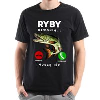 KOSZULKA PREZENT dla WĘDKARZA MĘŻA na URODZINY 18-99 PERSONALIZOWANY L