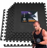 Mata Puzzle XXL Pod Sprzęt Do Ćwiczeń Ochronna Na Siłownie 6 szt.