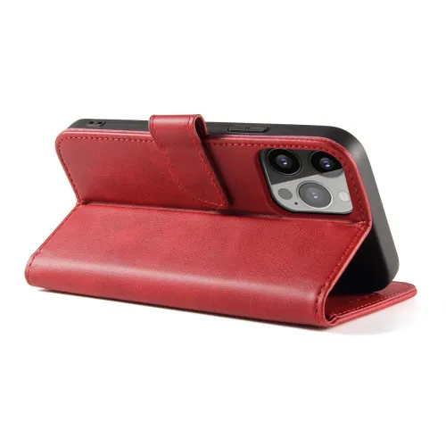 etui magnet case z klapką do samsung galaxy s25+ - czerwone na Arena.pl