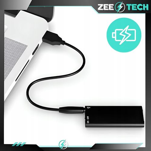 MINI PODSŁUCH SZPIEGOWSKI PLUSKWA MAŁY DYKTAFON 16 GB DETEKCJA GŁOS 2 na Arena.pl