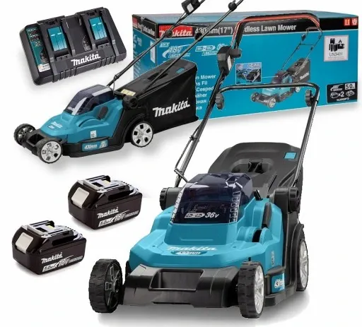 KOSIARKA AKUMULATOROWA MAKITA DLM432PT2 2x5Ah 2x18 zdjęcie 3