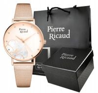 Zegarek Damski Pierre Ricaud P22107.914RQ różowe z